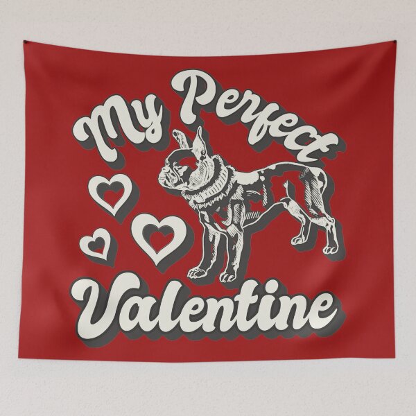 Item preview,  My Perfect Pitbull Terrier Valentine, Fun Valentines Design For Dog Animal Lovers designed and sold by TrulyEpoque.