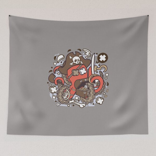 Item preview, Pirate Octopus  designed and sold by SagesZ.