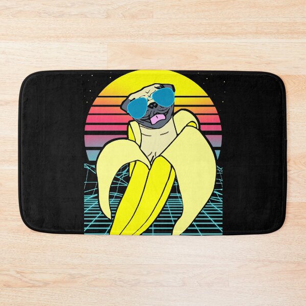 Item preview, aesthetic banana pug with sunglasses designed and sold by FandomizedRose.