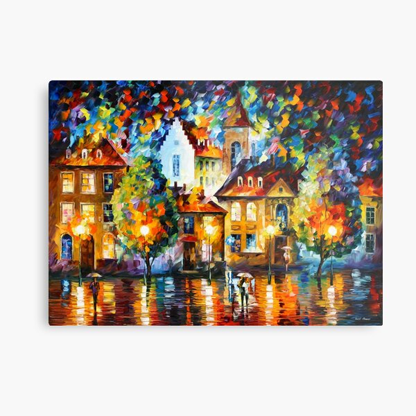 Item preview, LUXEMBURG NIGHT - Leonid Afremov designed and sold by Leonid Afremov.