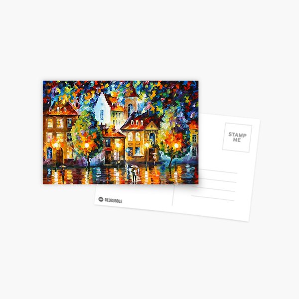 Item preview, LUXEMBURG NIGHT - Leonid Afremov designed and sold by Leonid Afremov.