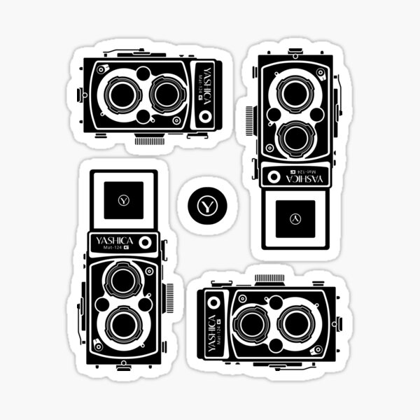 Yashica Mat 125G Pattern Sticker
