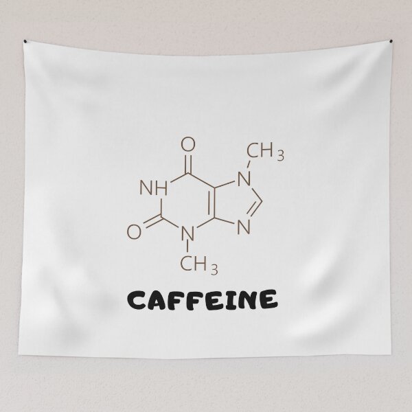Item preview, Caffeine Molecule designed and sold by Serotonin4u.