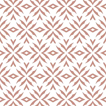Vorschaubild zum Design Pink and White Abstract Flower Pattern Pairs DE 2022 Trending Color Rose de Mai DET432 von ColorOfTheYears