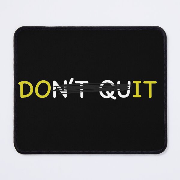 Item preview, Do It Don't Quit - Motivational Life T-Shirt designed and sold by burakgulnar.