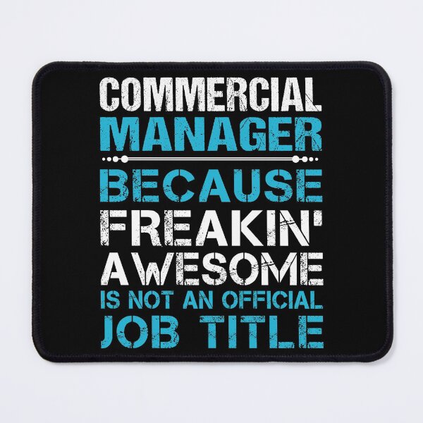 Item preview, Commercial Manager T Shirt - Freaking Awesome Job Gift Item Tee designed and sold by oetate4774.