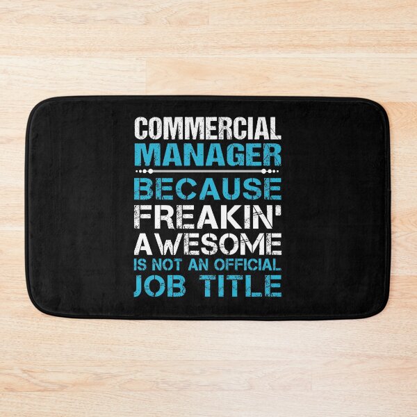 Item preview, Commercial Manager T Shirt - Freaking Awesome Job Gift Item Tee designed and sold by oetate4774.