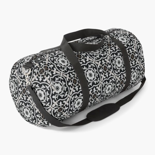 Item preview, Vintage black and white tiles diagonal 12 designed and sold by arkantus.