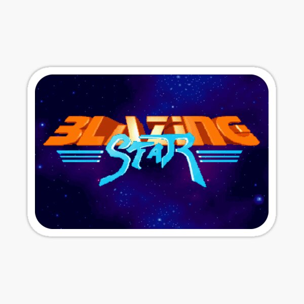 Étoile flamboyante (Neo Geo) Sticker