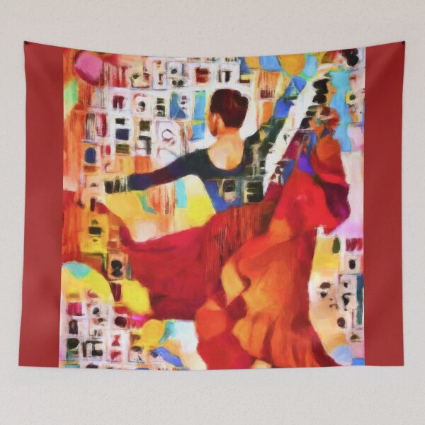 Item preview, Flamenco Baile designed and sold by Susan Maxwell Schmidt.