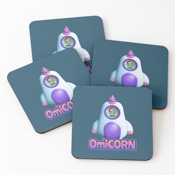 Item preview, UNICORN  OMICORN- Corona variant Omicron,covid mutation  Pandemic Covid 2022- UNICORN designed and sold by Bancakevute.