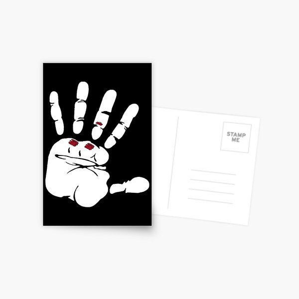 Crossfit ripped hand Postcard