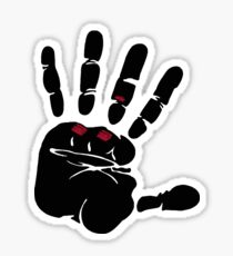 Crossfit ripped hand Sticker