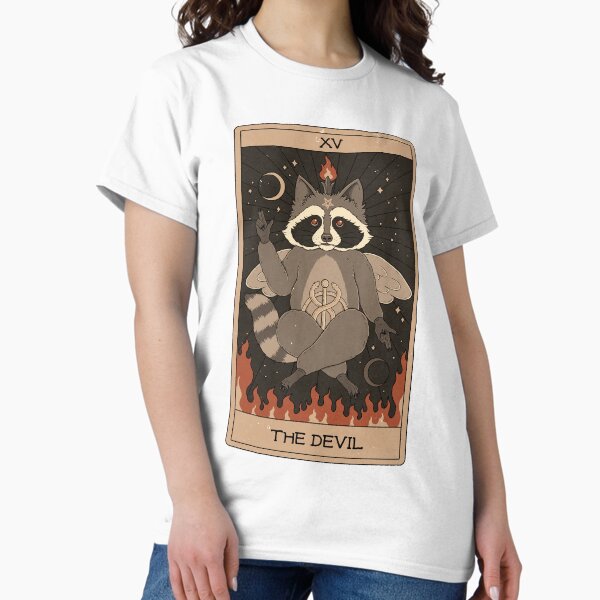 Item preview, The Devil - Raccoons Tarot designed and sold by Thiago Corrêa.