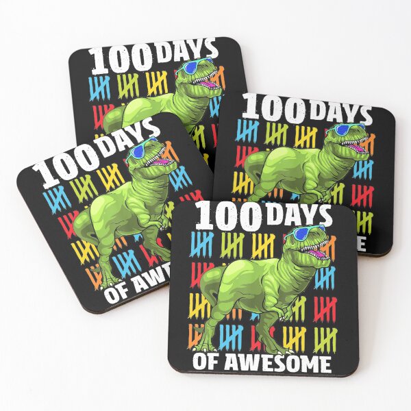 Item preview, 100 Days of School Dinosaur T-Rex Dino Kids Boys 100th Day  designed and sold by Gaulen.
