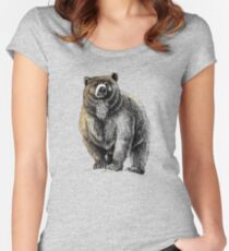 The Great Bear - A fierce protector Women's Fitted Scoop T-Shirt
