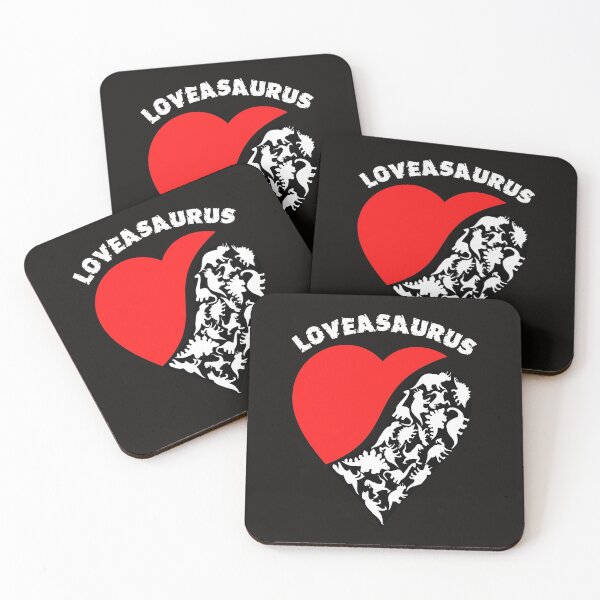 Item preview, Loveasaurus, Dinosaur Heart designed and sold by WanderTravels.