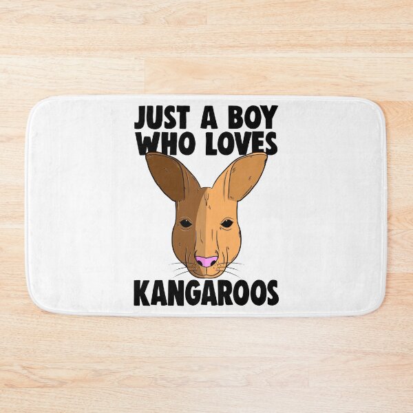 Item preview, Just A Boy Who Loves Kangaroo designed and sold by Bendthetrend.