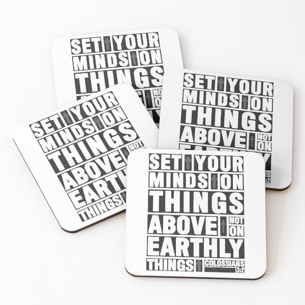 Item preview, Colossians 3:2 Set Your Minds designed and sold by plushism.