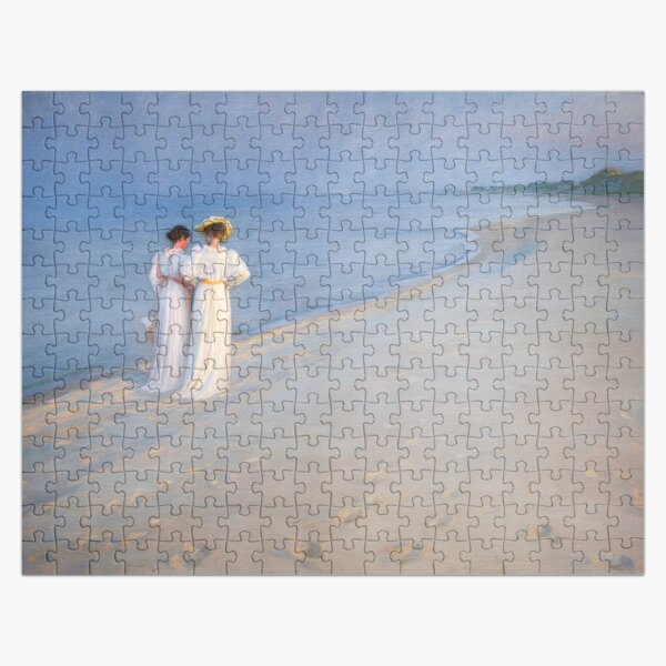 Item preview, Peder Severin Kroyer - Summer Evening on Skagen Beach designed and sold by PaintingArtwork.