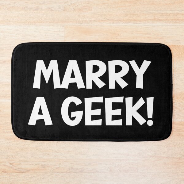 Item preview, Marry A Geek Get A Nerdy Boyfriend Girlfriend designed and sold by Legit Hooligan.