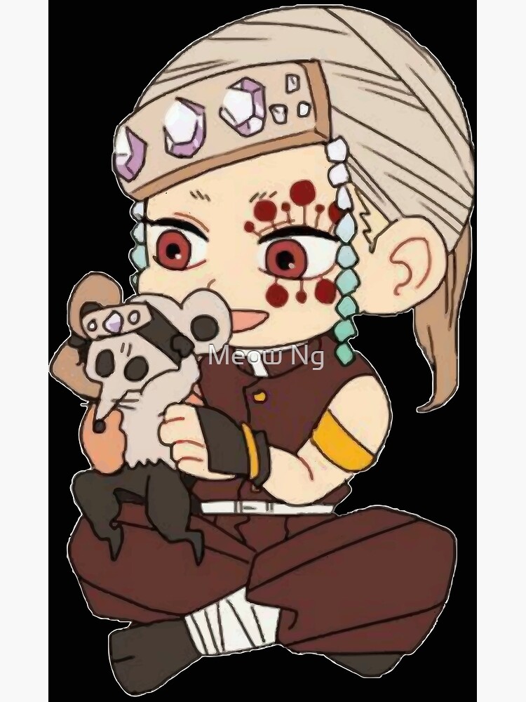 "Uzui Tengen and Shino Buff Mice - Demon Slayer mouse" Poster by