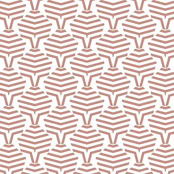 Vorschaubild zum Design Pink and White Geometric Stripe Shape Pattern Pairs DE 2022 Trending Color Rose de Mai DET432 von ColorOfTheYears