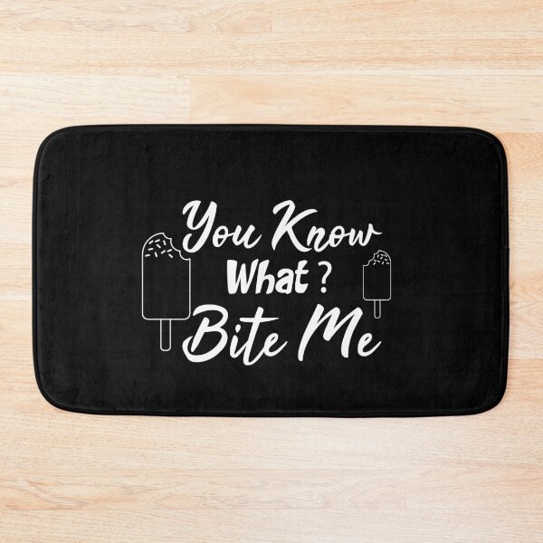 Item preview, Funny You Know What? Bite Me ! : icecream designed and sold by Mer Yem.