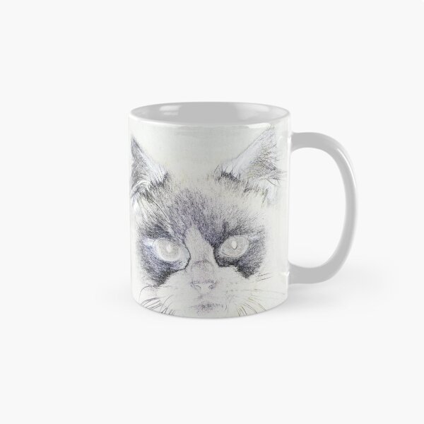 Item preview, Cat pencil sketch designed and sold by Lolly's Lane Shoppe.