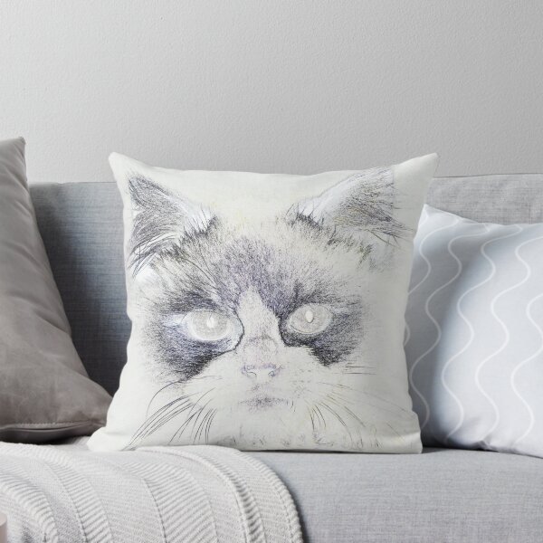 Item preview, Cat pencil sketch designed and sold by Lolly's Lane Shoppe.
