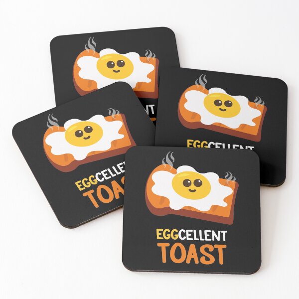 Item preview, Eggcellent Toast | Egg Puns Love | Gym Family Gift Ideas designed and sold by Fluffy-Vectors.