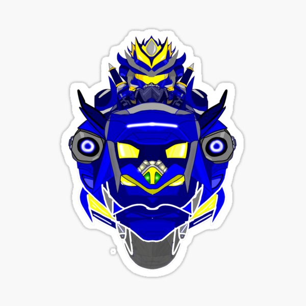 Gundam robot race Sticker