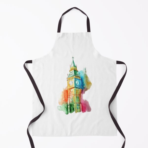 Item preview, Colourful big ben designed and sold by KnightAdz.