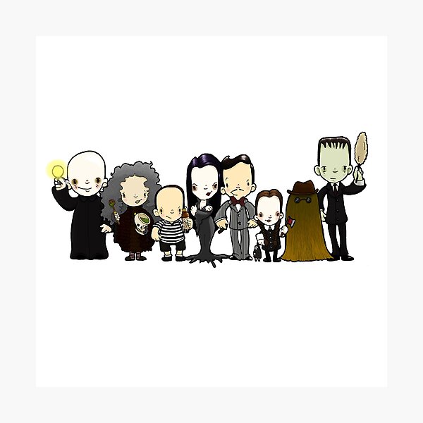 Item preview, They're creepy and they're kooky designed and sold by Bantambb.