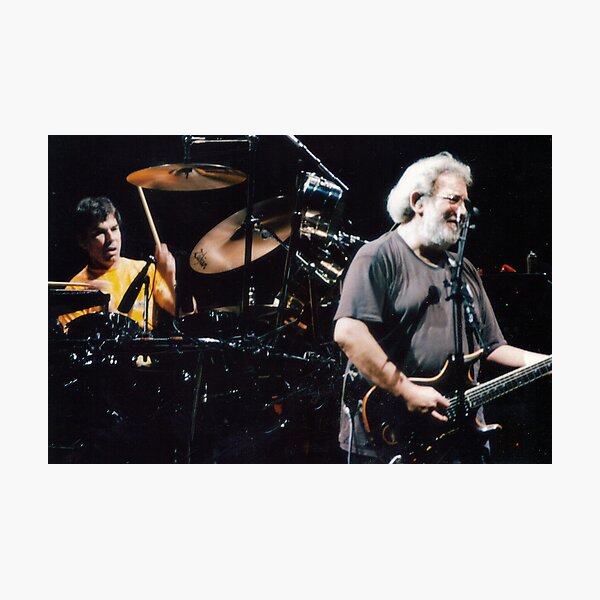 Jerry Rocks the Garden Photographic Print
