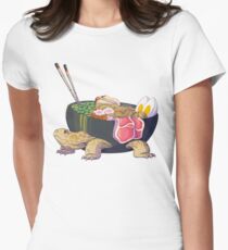 Ramen Tortoise Women's Fitted T-Shirt
