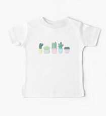 Kakteen und Sukkulenten Baby T-Shirt