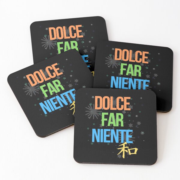 Item preview, Dolce Far Niente (Peace in Japanese) designed and sold by GoPublicTeam.