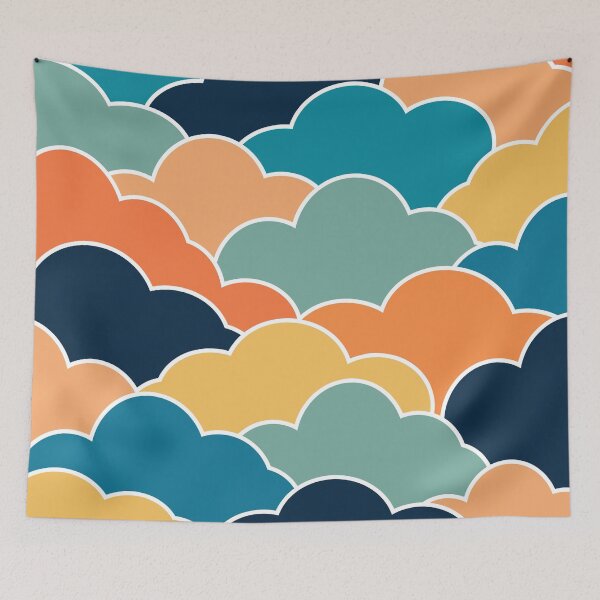 Item preview, Colorful clouds designed and sold by BattaAnastasia.