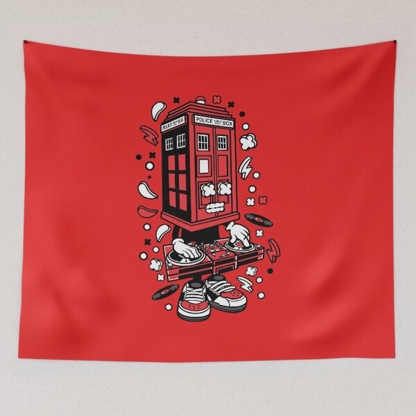 Item preview, DJ Police Box  designed and sold by SagesZ.