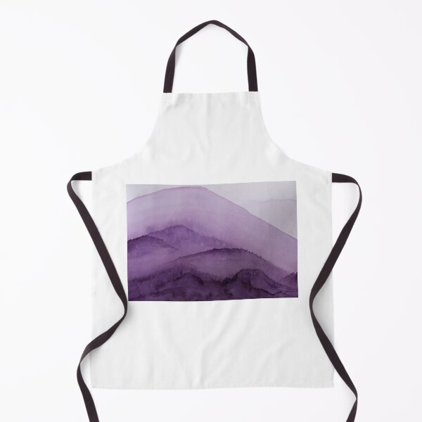 Item preview, Misty Mountain Scene in Purple designed and sold by lisavonbiela.