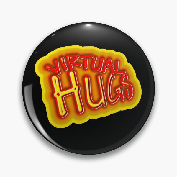 Item preview, virtual hugs red viral designed and sold by frankuffmann.