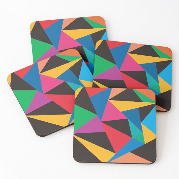 Item preview, Multi-color Triangle pattern 6 designed and sold by BLMcreations.