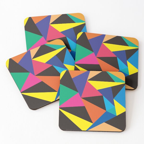 Item preview, Multi-color Triangle pattern 7 designed and sold by BLMcreations.