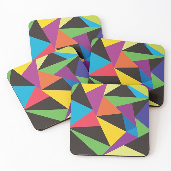 Item preview, Multi-color Triangle pattern 9 designed and sold by BLMcreations.