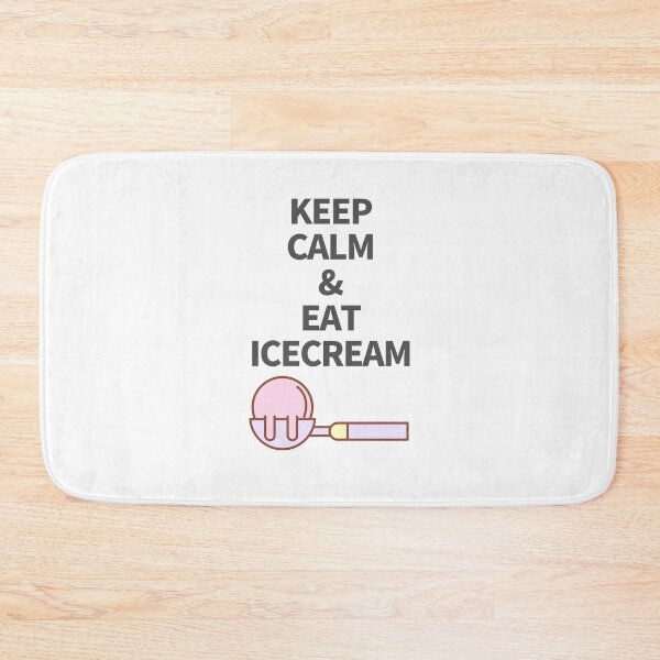 Item preview, keep calm and eat icecream designed and sold by sennyko.