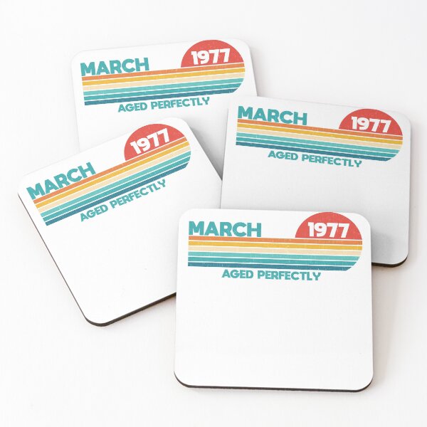 Item preview, March 1977 Retro Sunset 47th Birthday Essential designed and sold by MajesticTree.