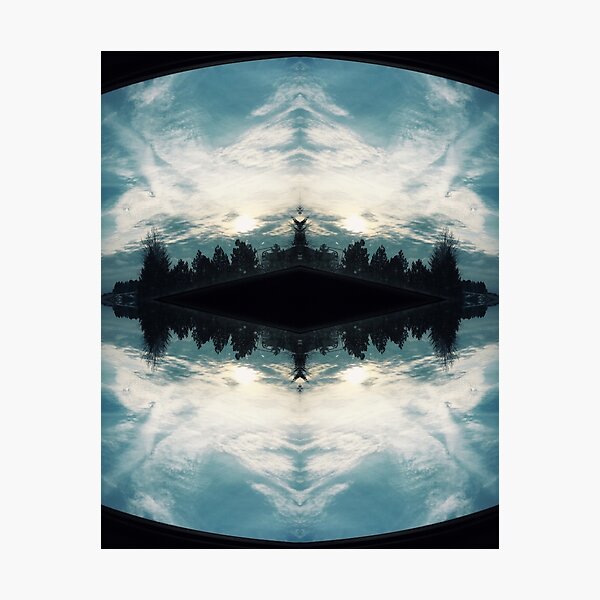 Nature Reflection Abstraction Photographic Print