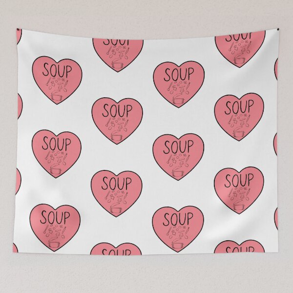 Item preview, I Love Soup Heart designed and sold by ronaldsonou.