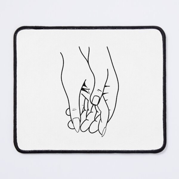 Item preview, Longing Touch in Black designed and sold by Thingamabobbidi.